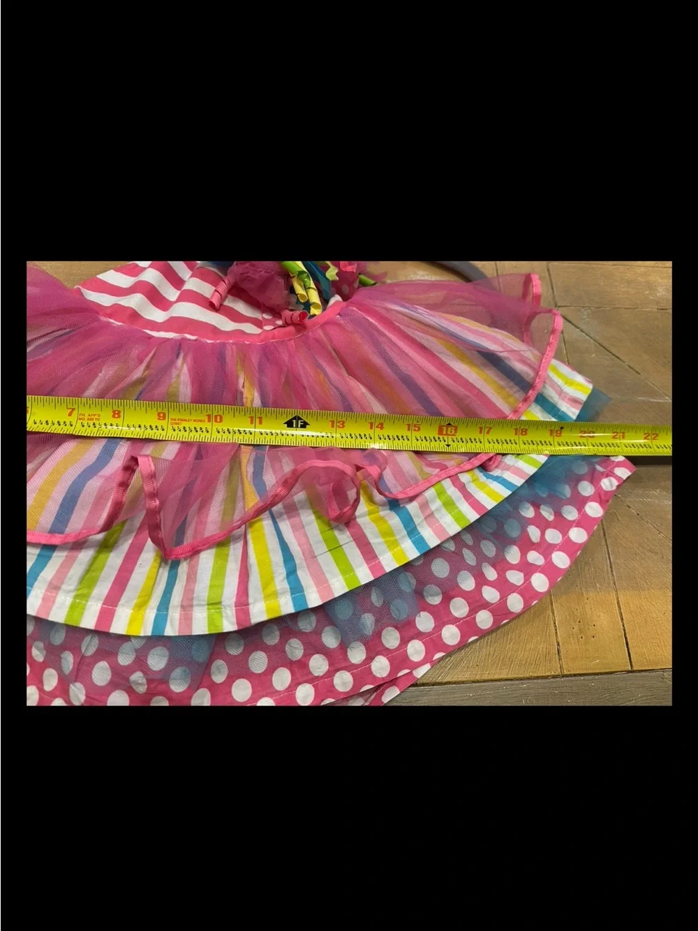 Mud Pie birthday tutu dress 24 months